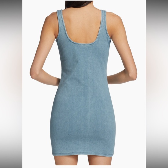 Good American Sleeveless Knit Minidress Size 3 - Picture 4 of 11